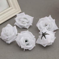 50 Pcs Cabezas De Rosas Artificiales De Seda Para DIY Arreglo De Flores Decoración De Boda Y Hogar Suministros De Manualidades - details 0