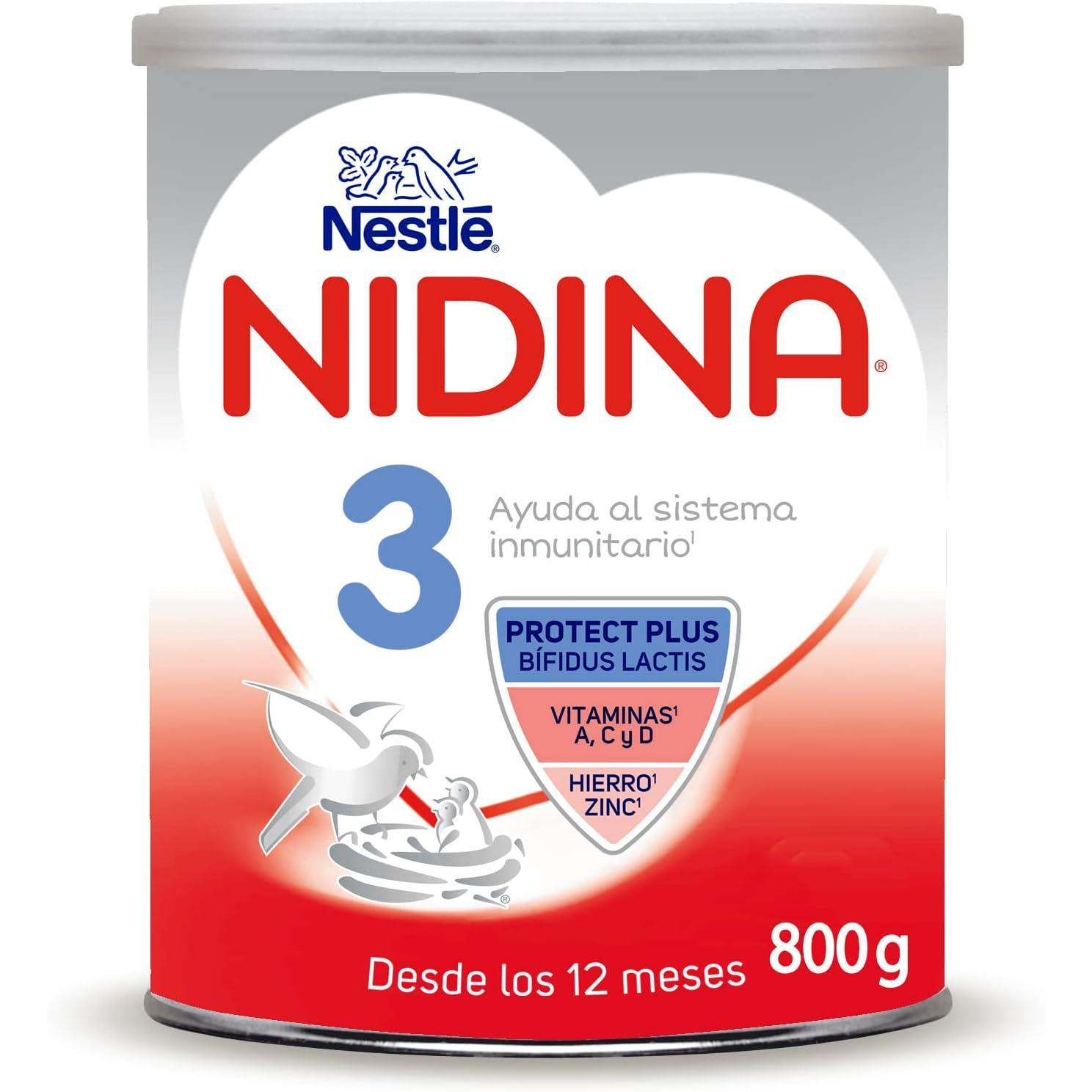 NESTLÉ NIDINA PREMIUM 2 Y 3 LECHE EN POLVO 3bote* 800 GR 0M