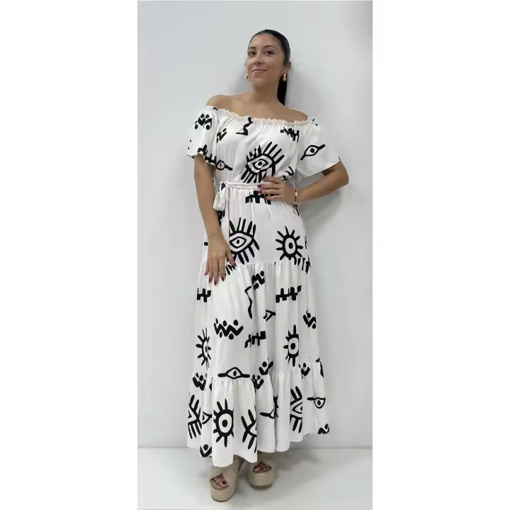 Vestido Cancun Blanco - 1