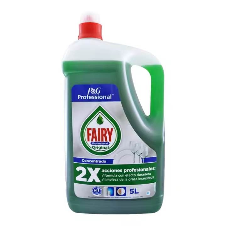 Fairy Lavavajillas Profesional Original 5L Limpieza Efectiva - 1