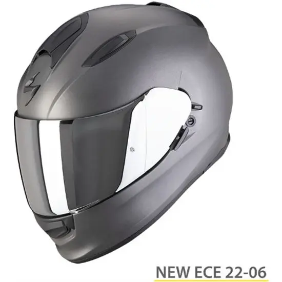 SCORPION EXO-491 ANTRACITE MATE CON GAFAS - 1