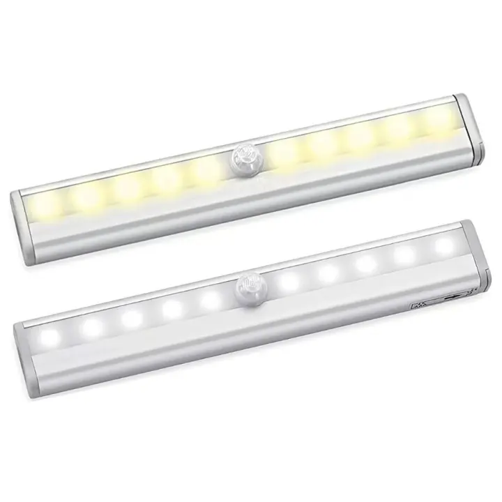 Lámpara Nocturna Inalámbrica Con Sensor De Movimiento PIR 9cm/19cm Para Armario Pasillo Cocina Escaleras Iluminación Automática De LED Duración De Vida Superior a 20000 Horas - 1