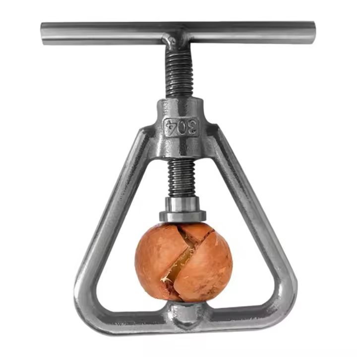 OmHome Abridor de nueces y alicates para cascanueces de acero inoxidable, herramienta multifuncional para cascanueces - 1