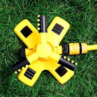 1pc Regador Automático De 360 Grados Para Jardín Y Nursery Regador Rotativo Para Flores Y Plantas Con Tres Puntas - details 3
