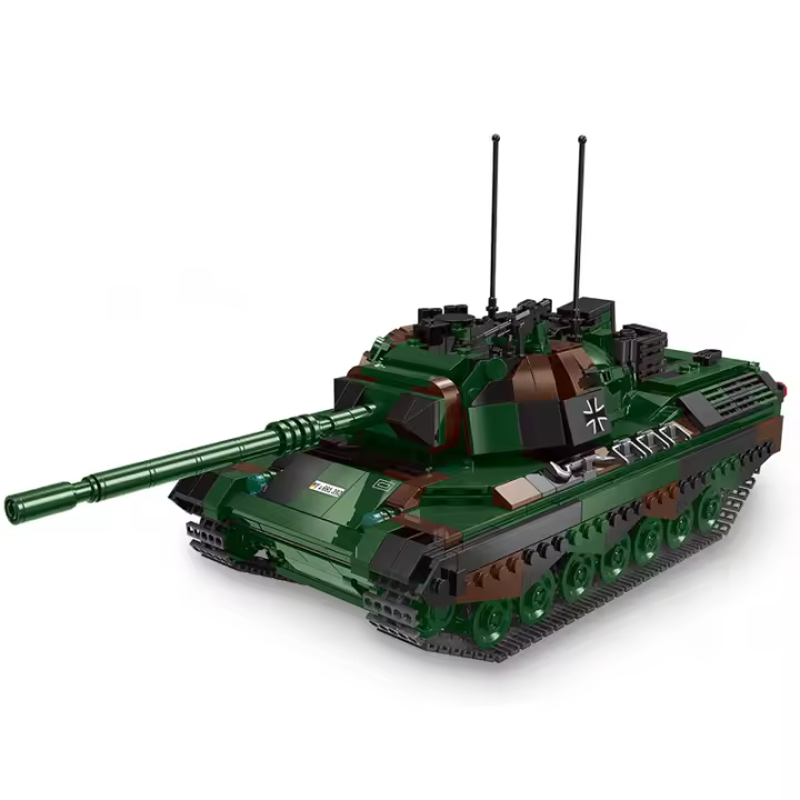 Bloques De Construcción De Tanque Leopard 1 Serie Militar 1145 Piezas Juguetes Educativos Para Niños Y Niñas Regalos Para Niños De Edad Infantil Y Juvenil - 1