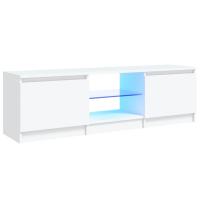 vidaXL Mueble de TV con luces LED 120x30x35,5 cm, Mueble de Salon, Mueble TV, Mueble TV salon, Mesa de TV, Mueble tele - details 7