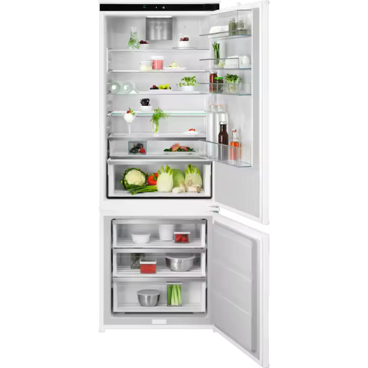 AEG - Frigorífico combi de integración Serie 7000 GreenZone de 188,4 cm - NSC7P751ES - 1