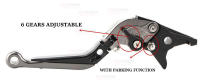 Ajustable Y Plegable Manillar De Freno Y Embrague CNC Para Motocicleta Z500 NINJA 500 2024-2025 Material Duradero - details 27