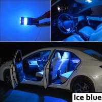 Kit De Luces LED Para Interior De Coche MDNG 9X Compatible Con Hyundai Santa Fe 2013-2018 Luz De Mapa Maletero Lámpara De Placa De Matrícula Color Blanco Azul ICE Canbus Sin Errores Instalación Plug And Play - details 5