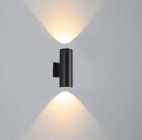 1 UNID LED EN EL Aire Libre lámpara de pared Arriba y Abajo lámpara de pared de una Cabeza lámpara de pared de Aluminio Creative Cabeza lámpara de pared (90*260mm;) Blanco Caliente - details 1