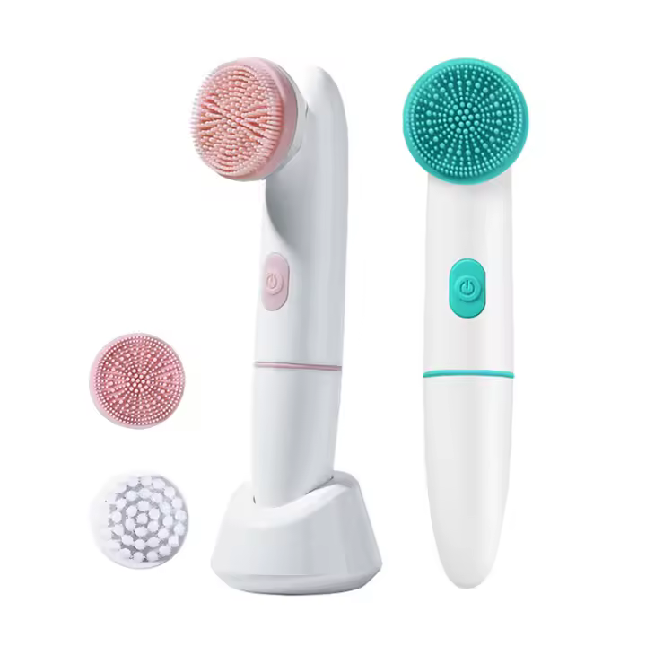 Cepillo De Limpieza Facial Ultrasonido Eléctrico Multifuncional 2 En 1 Profesional De Silicona MIKO NICE Para Un Cuidado Facial Eficaz - 1