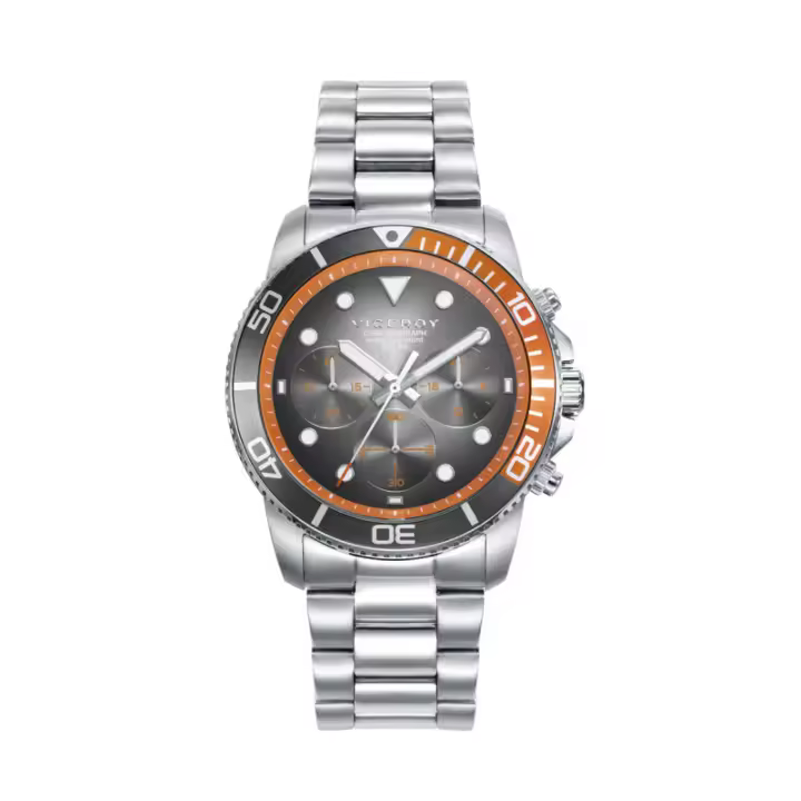 Reloj Viceroy Acero Hombre Naranja Sumergible 42453-17 - 1