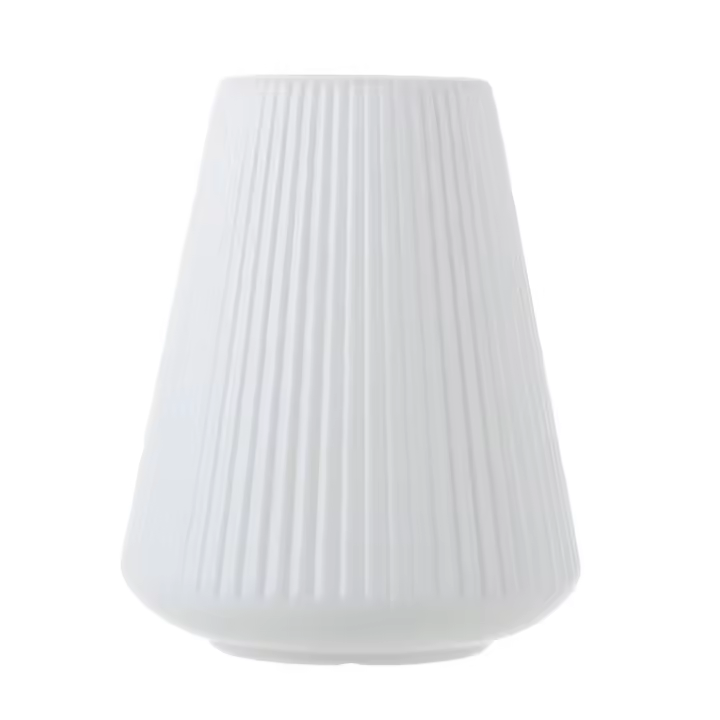 Vaso De Flores Moderno De Plástico Estilo Nórdico Imitación Cerámica Para Decoración Del Hogar Y Sala De Estar - 1