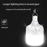 Lámpara Portátil LED Recargable USB Para Camping Y Picnics Iluminación De Emergencia Luz Colgante Para Tienda De Camping - details 2