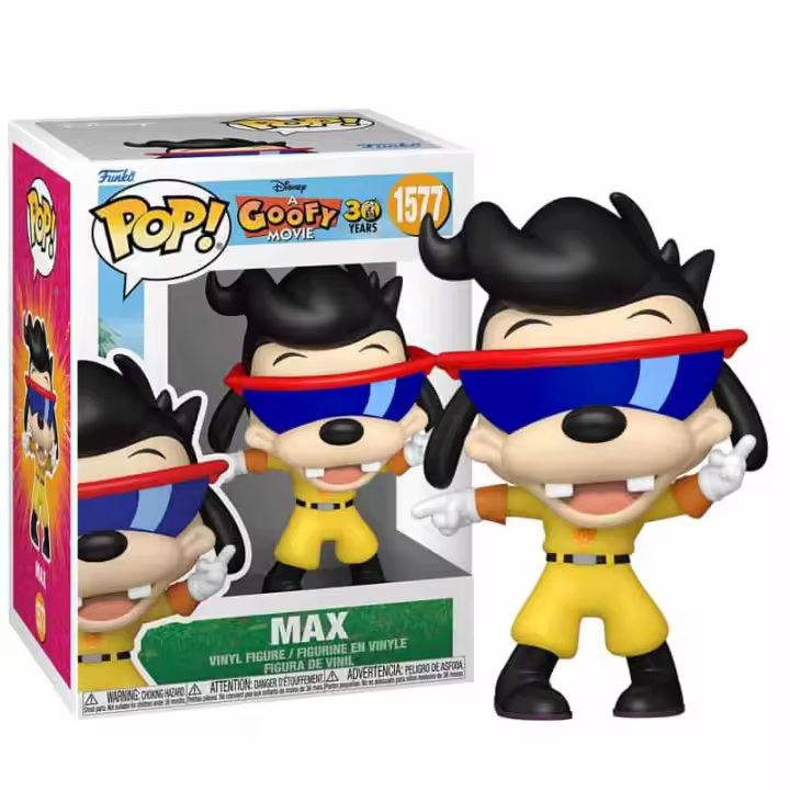 Funko Pop! Disney, A Goofy Movie 30 Years (Goofy e hijo 30 Aniversario), Max 1577 - 1