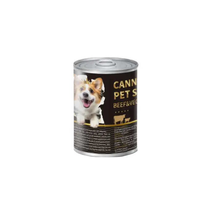 Latas para perros / Comida húmeda para perros - Puré nutritivo de carne (375g)--La versión nueva y la versión antigua se enviarán al azar. - 1