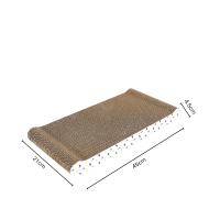 Tablero De Rasguñado Para Gatos De Cartón Duradero Con Níscopia Reversible Para Interiores Matriz De Rasguñado Para Gatos - details 5