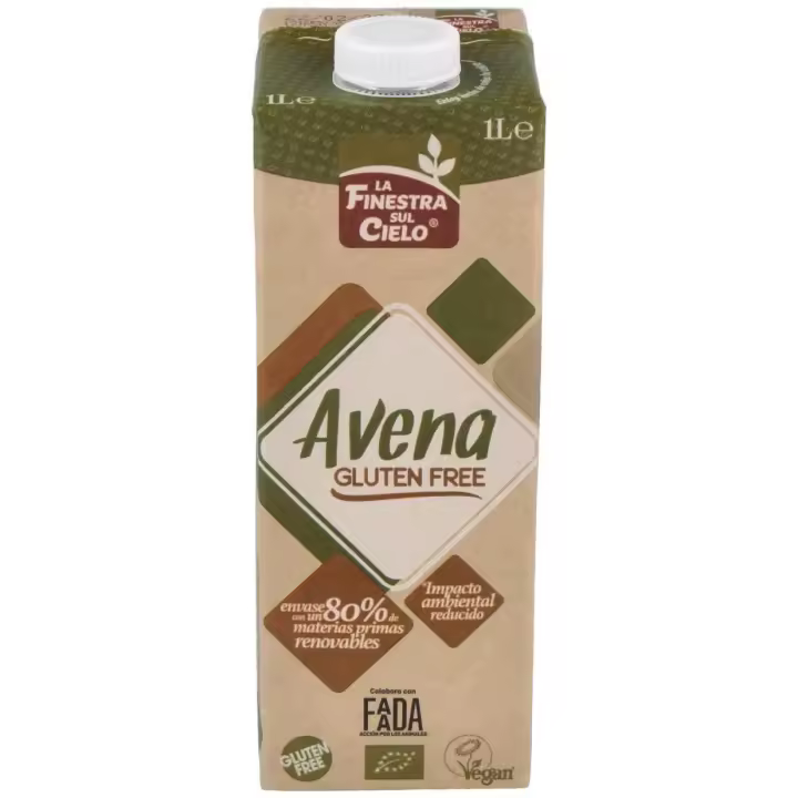 Bebida Vegetal De Avena 1Lt 6Uds. Bio Sg Vegan - 1