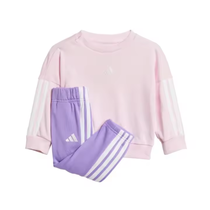 Conjunto Camiseta Y Pantalon Rosa Adidas-i 3s Ft Jog 240 Kids/bebé - 1