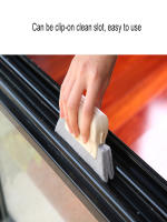 Cepillo De Limpieza Multifuncional 2-en-1 Para Ranuras De Ventanas Y Puertas Cepillo Para Esquinas Muertas Y Gaps Material Plástico - details 6