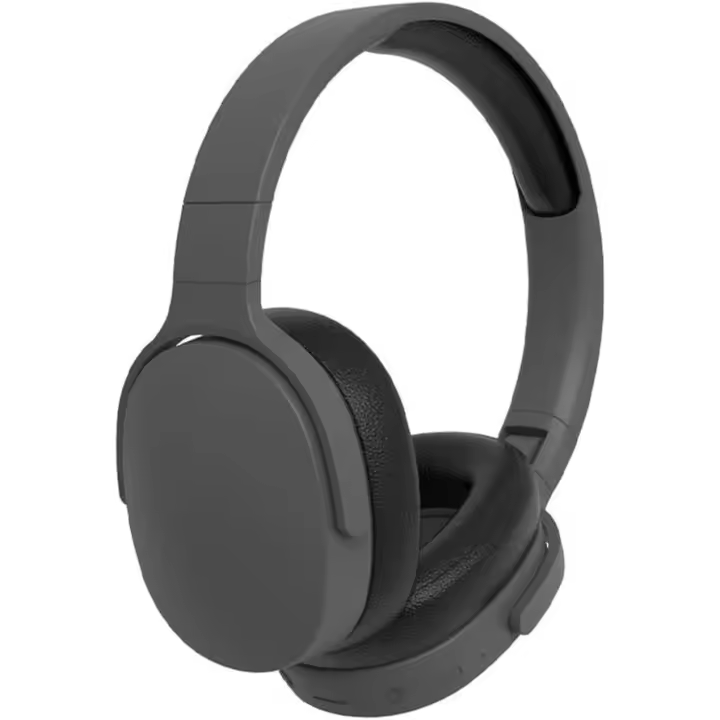 ZC Auriculares Inalámbricos Bluetooth HD Micrófono Plegable Cascos Inalambricos Hi Fi Estéreo Cancelación Ruido Control Volumen Carga Rápida USB Inalambricos Auriculares(Gris Tinta) - 1