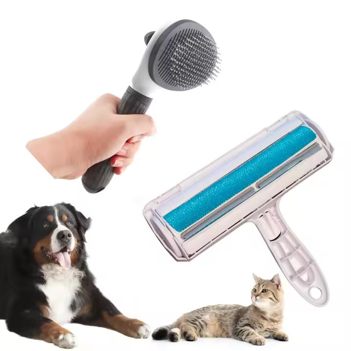 Mili & Leon Rodillo Quita Pelos Mascota + Cepillo para Perros y Gatos, Peine Perro y Gato - 1