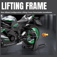 Modelo De Motocicleta Ninja ZX-10R a Escala 1:12 En Metal Con Sonido Luz Y Absorción De Choque Vehículo De Racing Para Niños - details 4