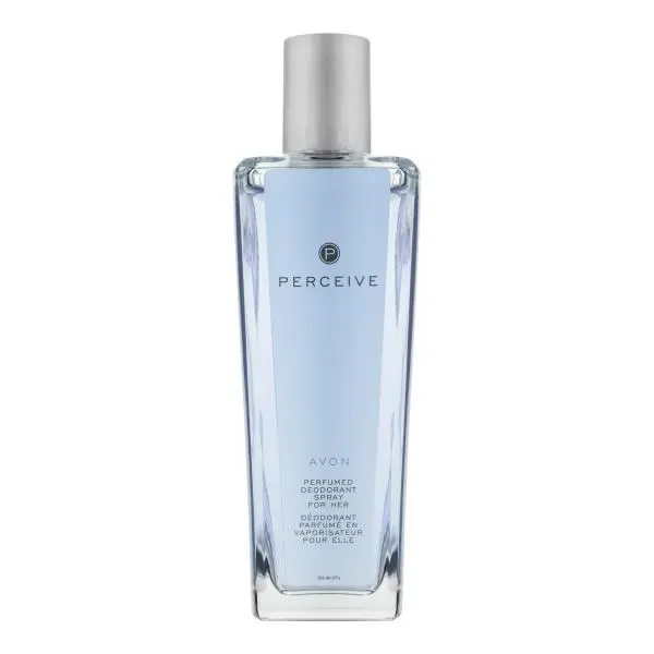 PERCEIVE Eau De Toilette en frasco de cristal 75ML, aroma floral de pera, clavel rosa y orquídea para Mujer 75ML AVON - 1