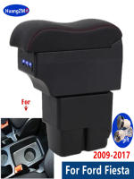 Caja De Apoyabrazos Para Ford Fiesta MK7 2009-2017 Accesorios Interiores Especiales De Retrofits Material De Cuero Y Plástico - details 0