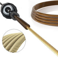 Cuerda De Saltar Ajustable Rápida De Acero Para Ejercicio De Fitness Y Entrenamiento En Casa Equipo Deportivo Para Todas Las Edades - details 4