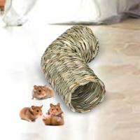 Juguete Para Hamsters Túnel De Hierba Ligero Para Conejos Ratas Ferretes Chinchillas Gerbils Accesorios De Nido De Escondite Duraderos Para Animales Pequeños - details 4