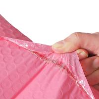 25Pcs Sobre De Poliéster Rosa Con Burbujas Auto Sellado Para Empaque De Regalos Y Dropshipping Bolsa De Almacenamiento Ecológica Multiusos Tamaño 23x17.5cm - details 7