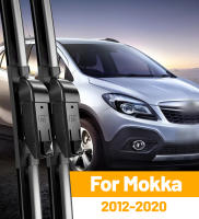 Limpia Parabrisas Delantero Limpia Para Opel Mokka Buick Encore 2012-2020 Plegable Natural De Goma Negro Resistente a Temperaturas De -40 a +158℃ Pack De 2 - details 0