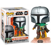 Funko Mandalorian MAndo y Grogu Baby Yoda Child niño 402 Mando Din Djarin   Star Wars - details 2