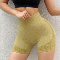 Shorts Deportivos Para Mujer High Waist Push up Fitness Yoga Running Leggings De Nylon Spandex Transpirables Y Secado Rápido - details 5