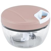 Elite Kitchenware Picadora Manual Con Cuchilla De AceroModelo Picadora Mediana + Mezclador. Incluye función de mezclador. Disponible en tres colores: gris, rosa y aguamarina. Capacidad: 500 ml - details 3