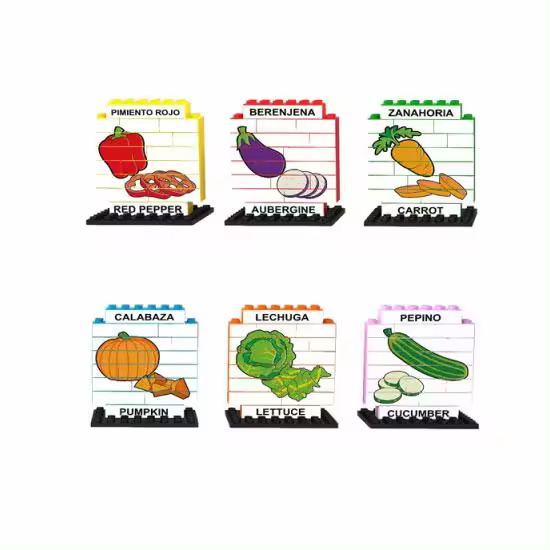 Puzzle up Verduras 102 piezas - 1