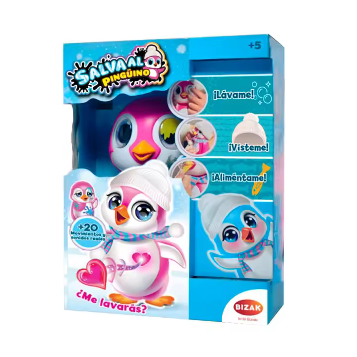 Bizak Salva el Pingüino Surtido/Color aleatorio 62008650 - 1