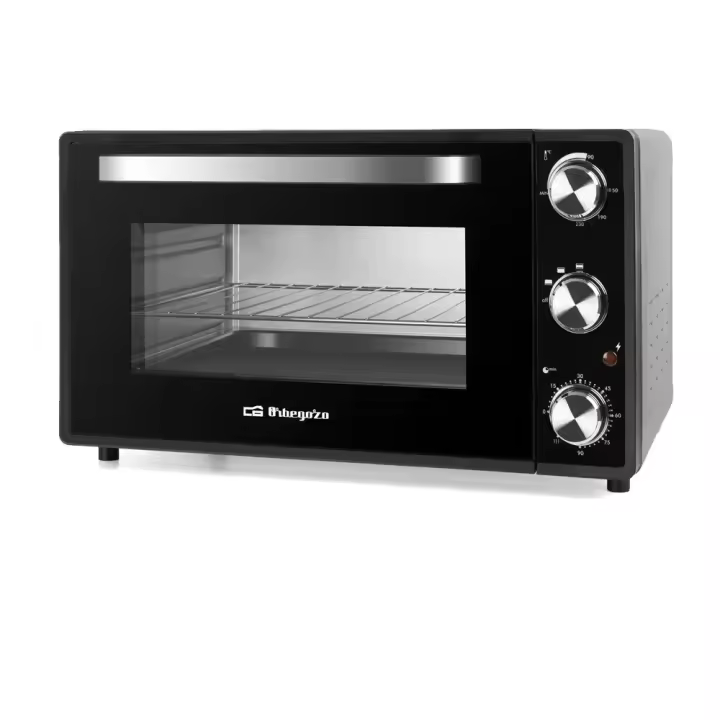 Orbegozo - Horno sobremesa HO 385 de 38 L con potencia 2000 W, calor superior e inferior y temporizador hasta 60 min para cocina eficiente - 1