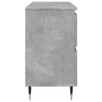 vidaXL Mueble de baño madera de ingeniería gris hormigón 80x33x60 cm - details 3