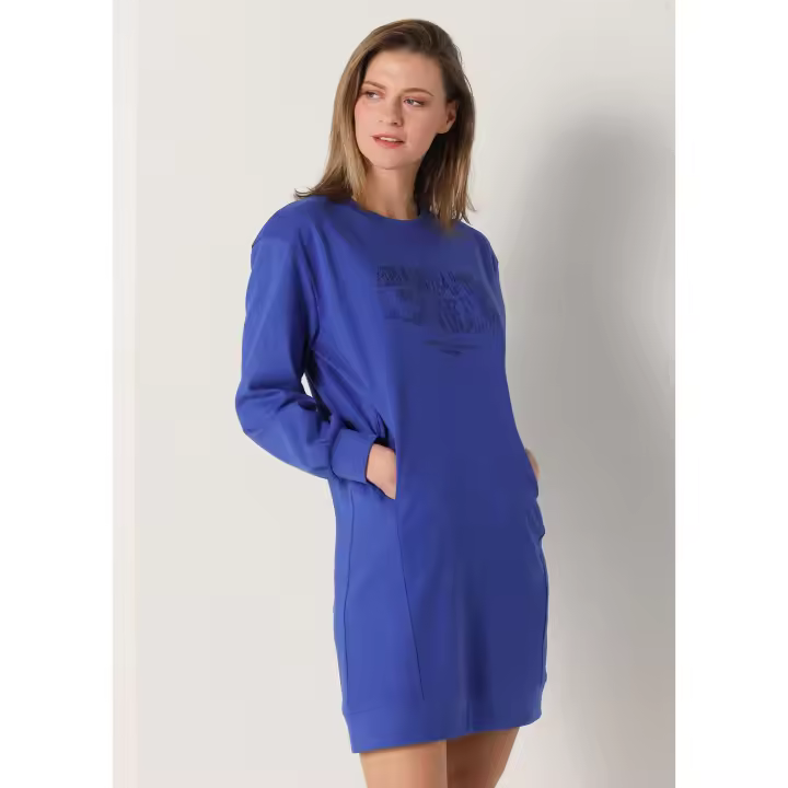 LOIS JEANS - Vestido Sudadera corto con glitter print - 1