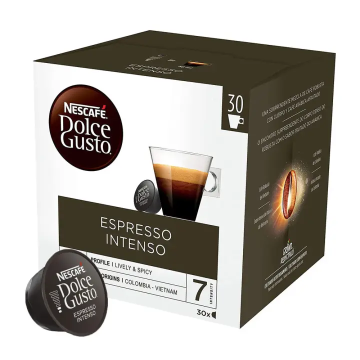 Nescafé Dolce Gusto Espresso Intenso - Caja de 30 cápsulas - 1
