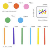 Juego Educativo Montessori De Madera Para Niños Creativo Con Palos Y Anillos Juego De Lógica Para El Desarrollo Infantil Temprano Para Niños Mayores De 3 Años - details 15