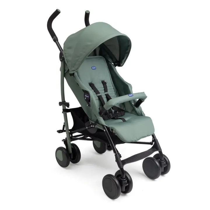 Silla de Paseo Chicco Echo Lite MOSS | Ligera, Compacta y Reclinable | Desde Recién Nacido hasta 22 kg - 1