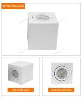 Spotlight LED GU10 Para Techo Montaje En Superficies Cilindro De Lámpara Bajo 220V Foco Iluminación Decorativa Para Dormitorio - details 10
