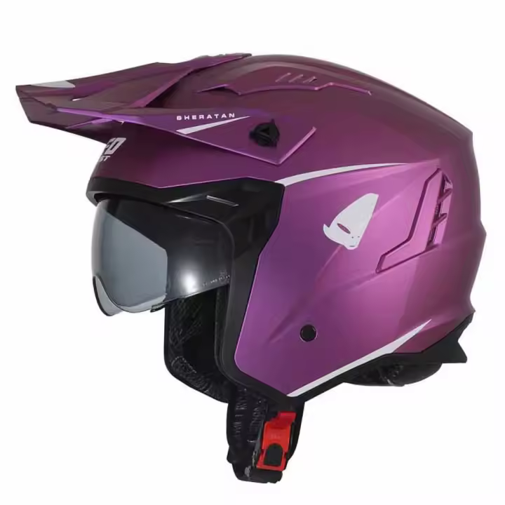 Ufo Casco Jet Sheratan Lila Adulto - 1