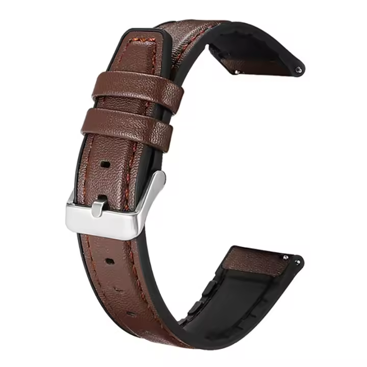 Correa De Reloj De Cuero 22mm Para Huawei GT 2 3 GT3 GT2 pro 46 Correas De Repuesto GT 4 3 2 46mm/GT2E/GT3 SE Correa De Silicona Unisex - 1