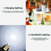 Linterna De Camping Multifuncional Portátil Recargable Luz De Trabajo Para Tienda De Camping 5 Modos Impermeable Con Gancho De Emergencia - details 7