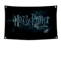 Bandera De Poliéster Para Niños Con Logo De Harry Potter Y Banderines De Cuatro Agujeros Decoración Exterior Y Habitaciones Estética - details 7