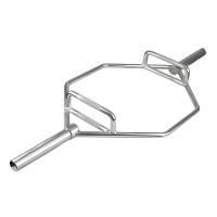 Ozio Fitness Barra Pesas Olímpica Hexagonal 1,42 M 50 Mm Musculación Fitness | Agarre Texturizado - details 1